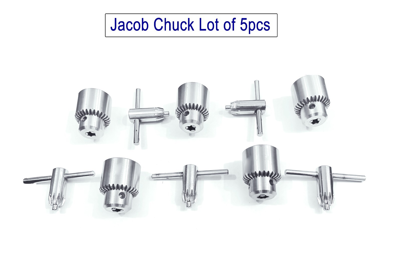 Jacob Chuck lot of 5 pcs Veterinary Stainless Steel instrument.