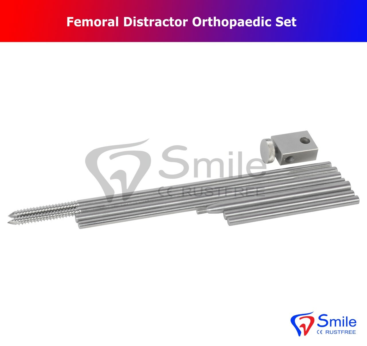 Femoral Distractor Full Set Orthopaedic Medical Surgical Instrument – Smile UK