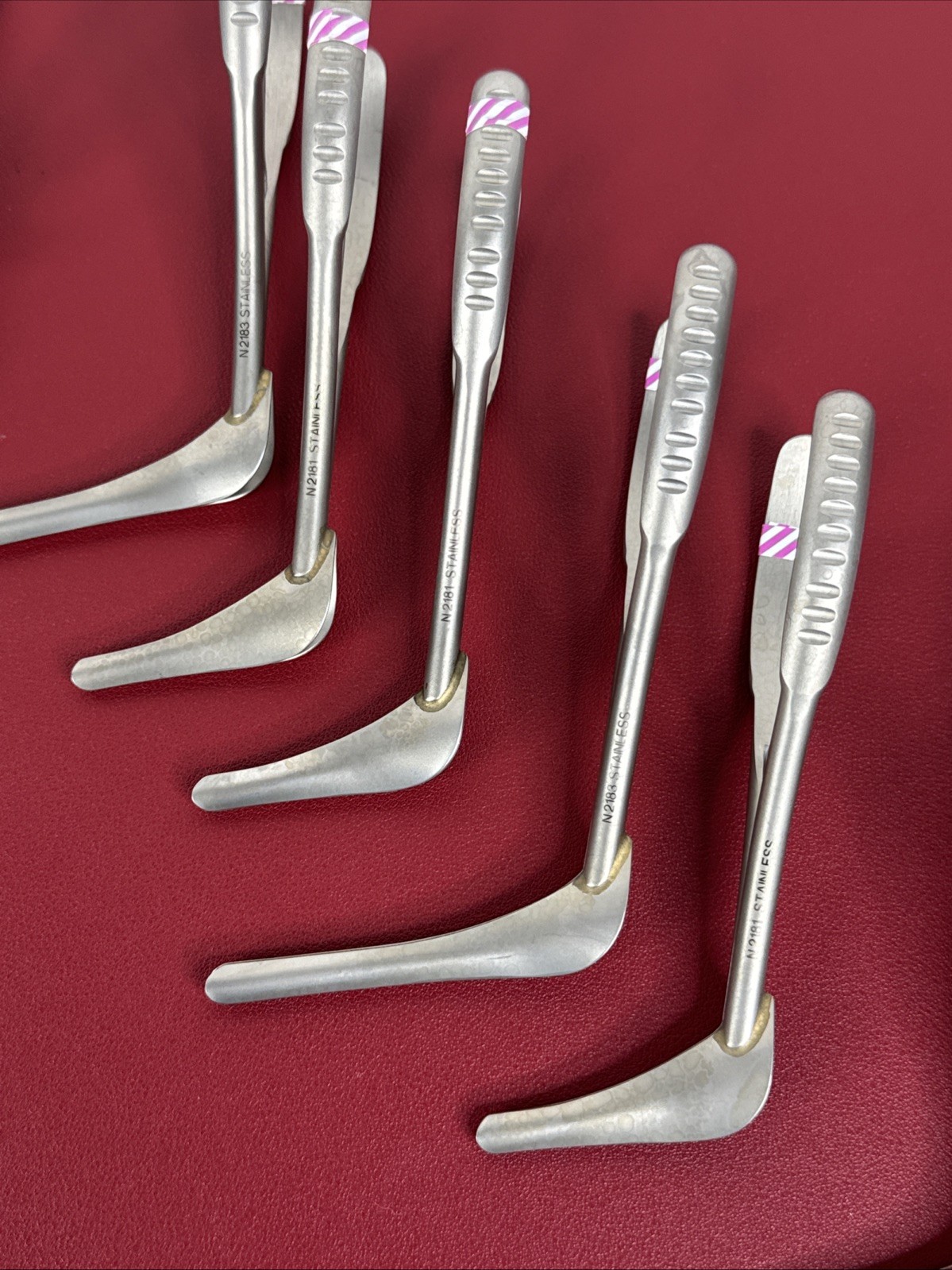 Vintage lot of 12 Stainless Steel Nasal Speculum ENT, XOMED Mueller ESI Storz