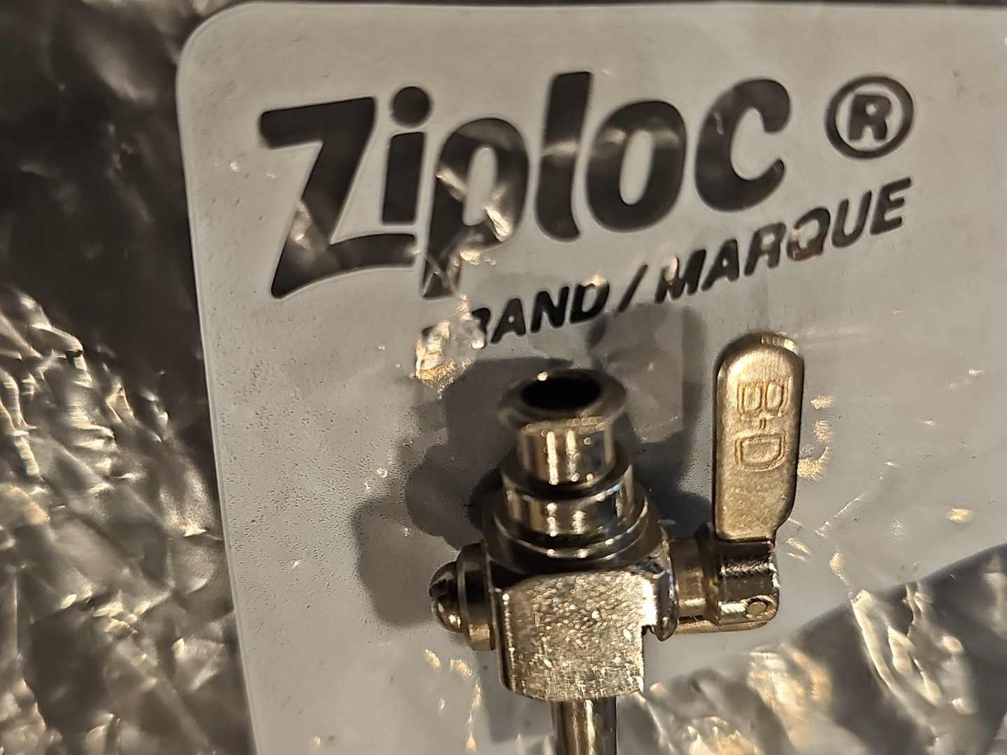 B-D MS01 Two-Way Stopcock Stainless Steel Plated Brass SCREW ball valve