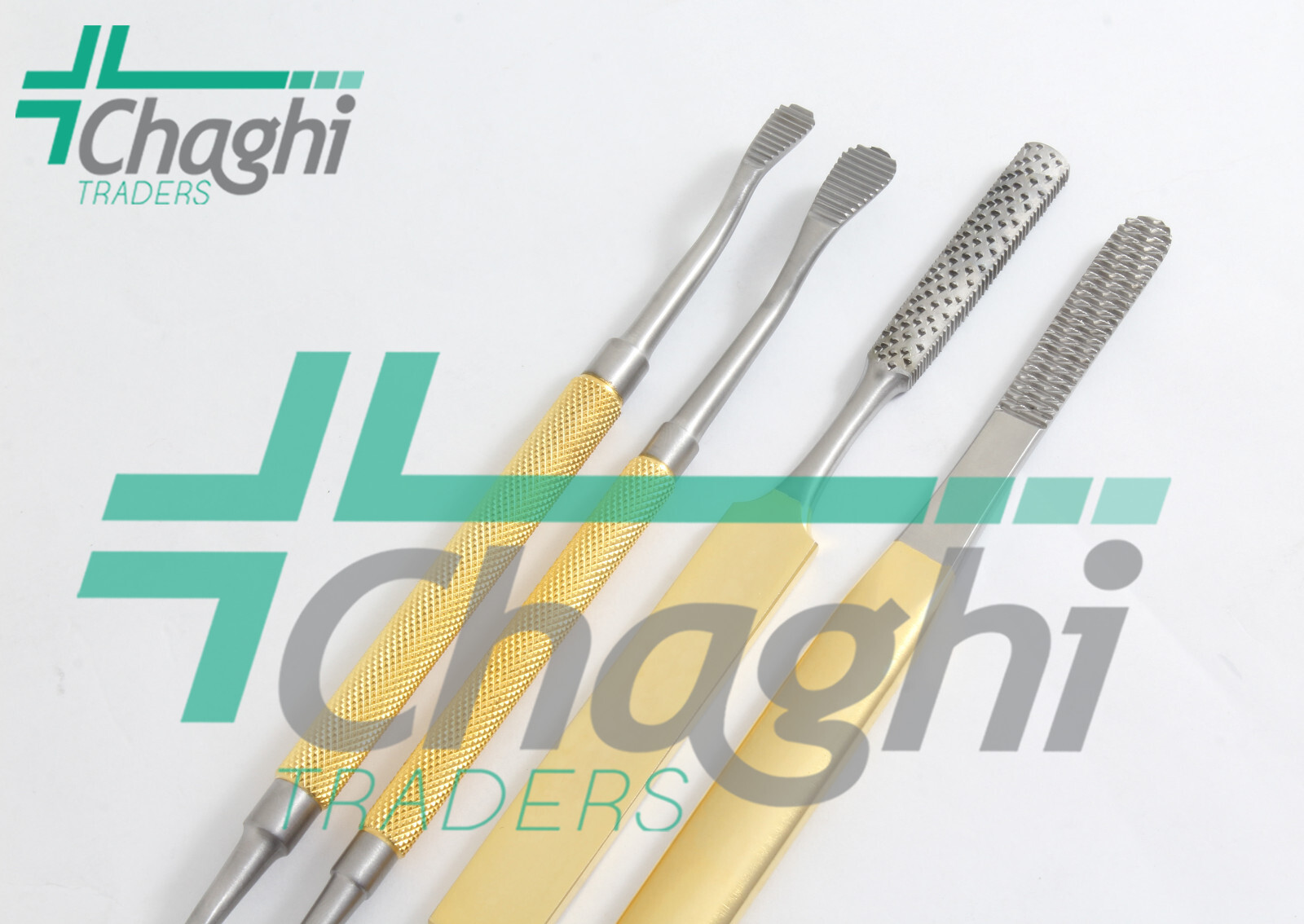 Rhinoplasty Fomon Double Ended Nasal Rasp Medium 4 PCs Set By Chaghi Traders