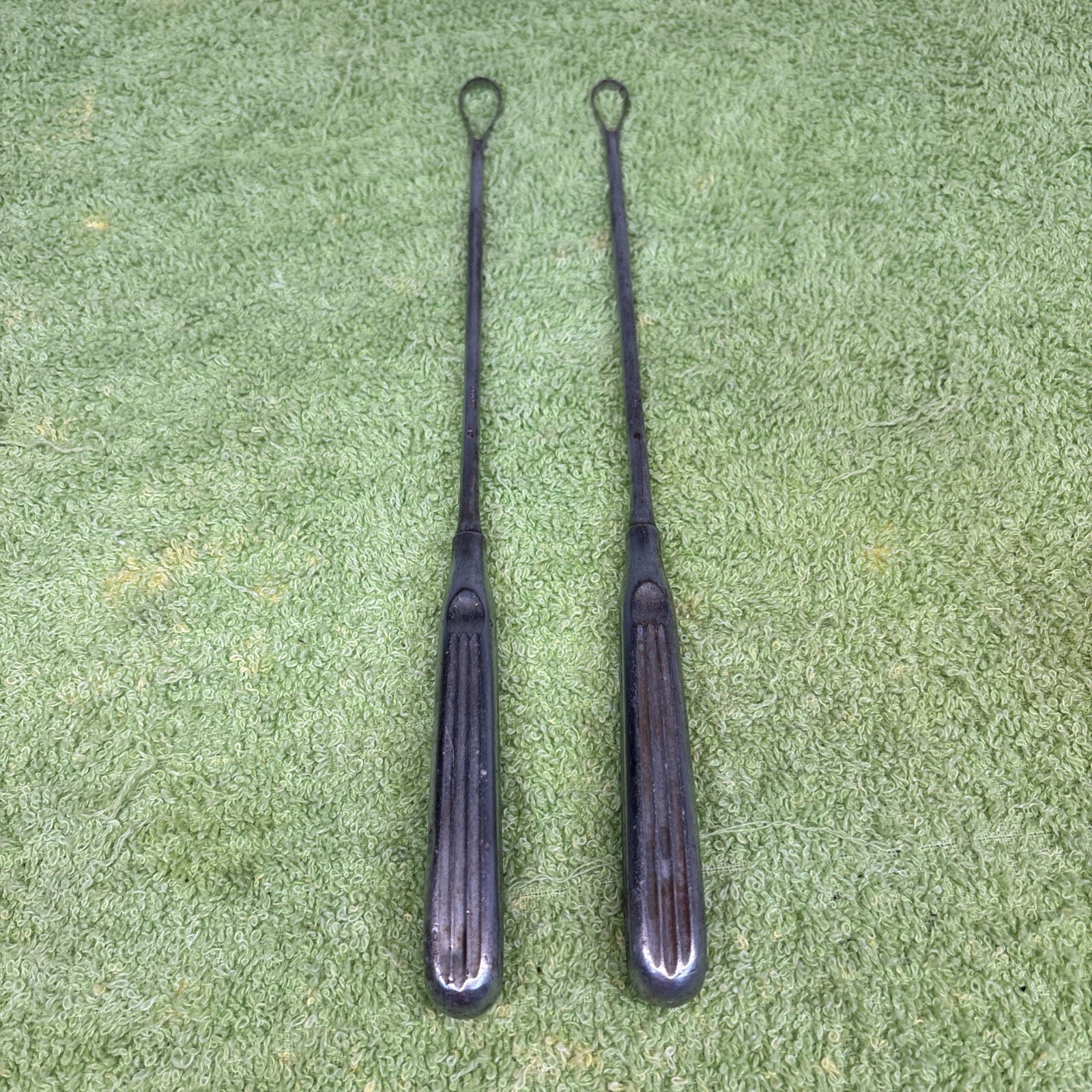 Codman Uterine Curettes Size 4 & 5 11″ long Surgical Instrument Germany
