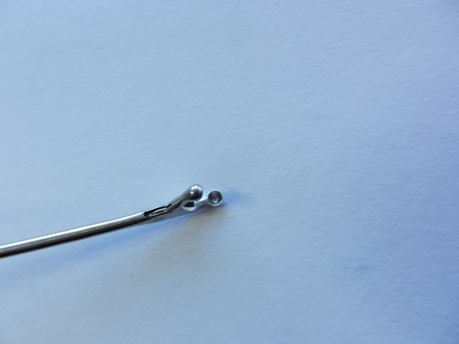 E4419 Pilling 506455 Jako Kleinsasser Straight 2.4mm Micro Laryngeal Cup Forceps