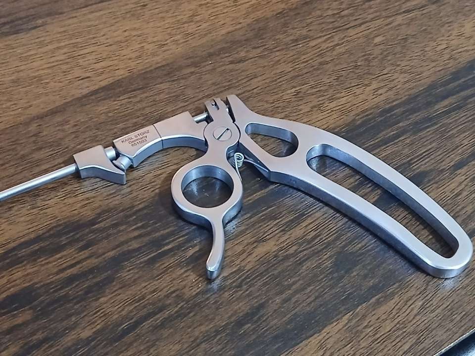 KARL STORZ 651503 HOSEMANN Frontal Sinus Nasal Recess Punch Circular Cutting 8″