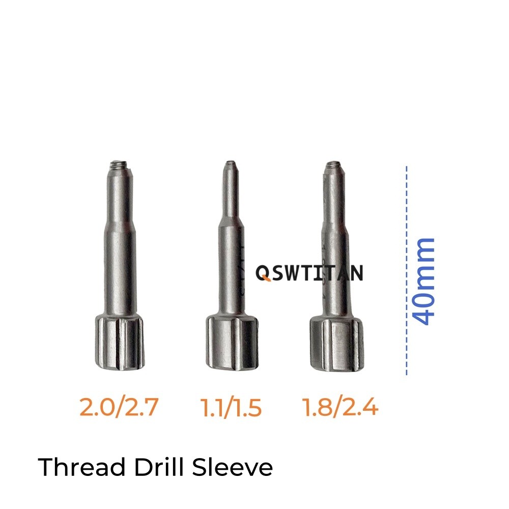 Stainless Steel Drill Bits Guider Autoclaveable Drill Sleeve Orthopedics