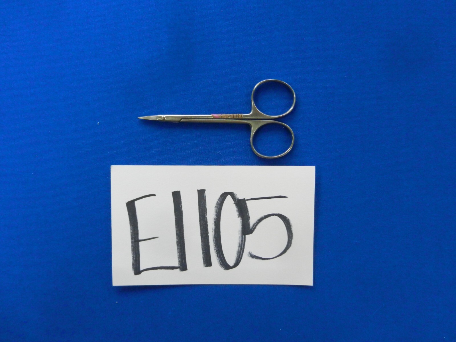 E1105 Storz Surgical Iris 18mm Straight Pointed Scissors 9.8cm Length E3396 I
