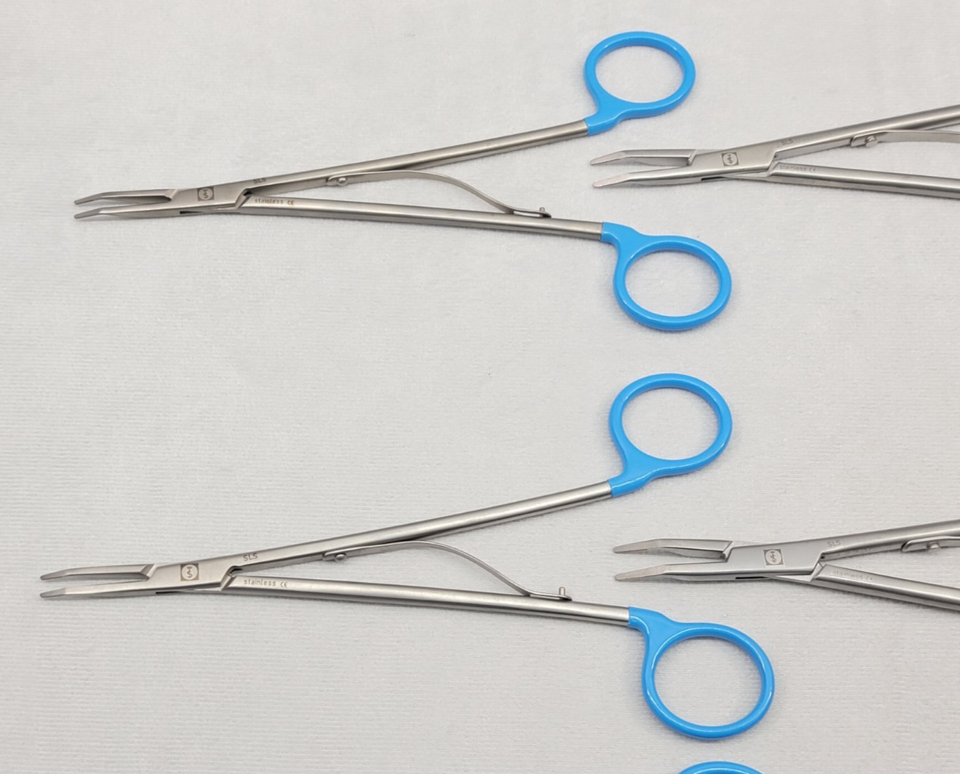 (5x) Aesculap Ligation Clip Appliers 11″ & 8″ PBT 220-1BR, PV328-1BR