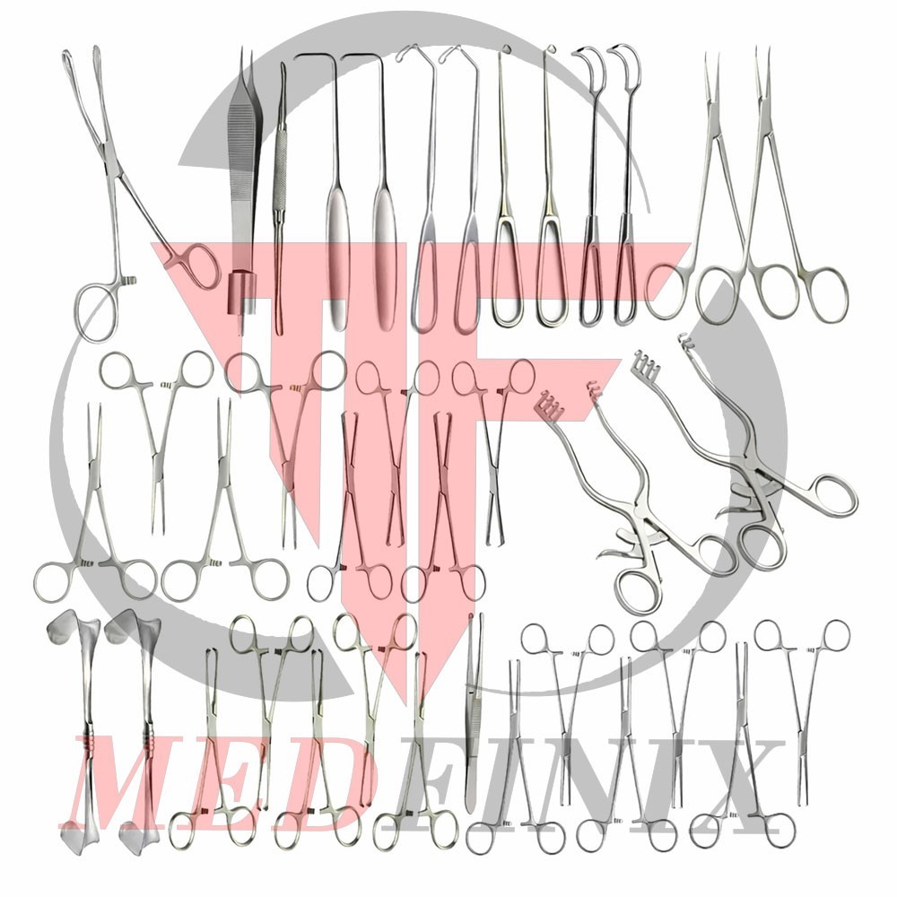 Thyroid Surgery Set Of 37 Pcs Thyroidectomy Medical Ent General Gland