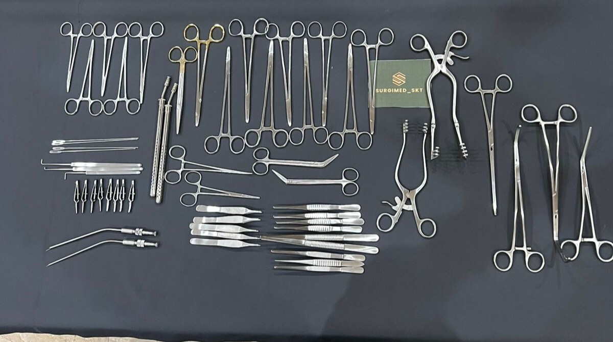 Vascular Surgery Set of 52 Pcs Surgical Specialty Surgical Instruments Set