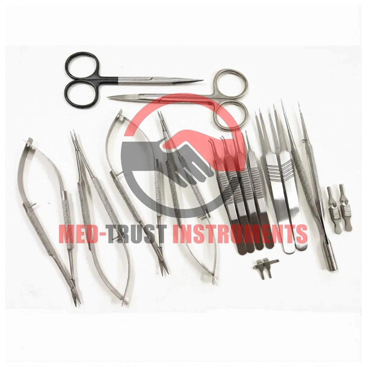 New Micro Hand Surgery Instrument Set Stainless Steel Surgical Kit With Case