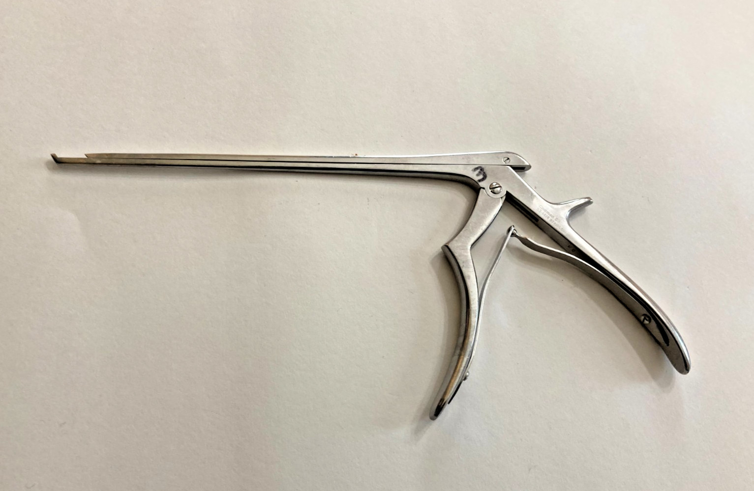Codman Lumbar Kerrison Rongeur 40° Up Shaft 8’’ 3mm Small Bite Instrument