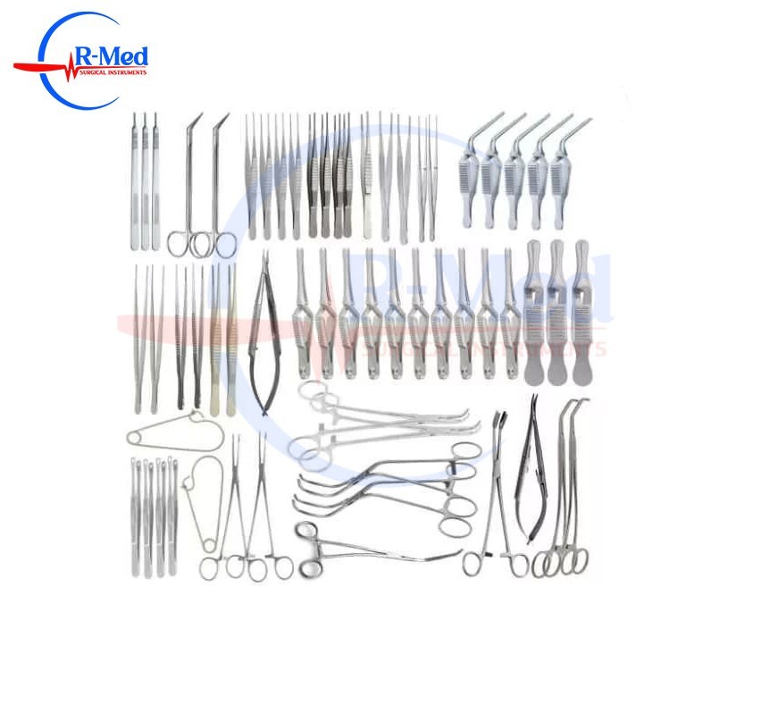 Major Vascular Surgery Set 61 PCs Specialty Surgical Instruments Set
