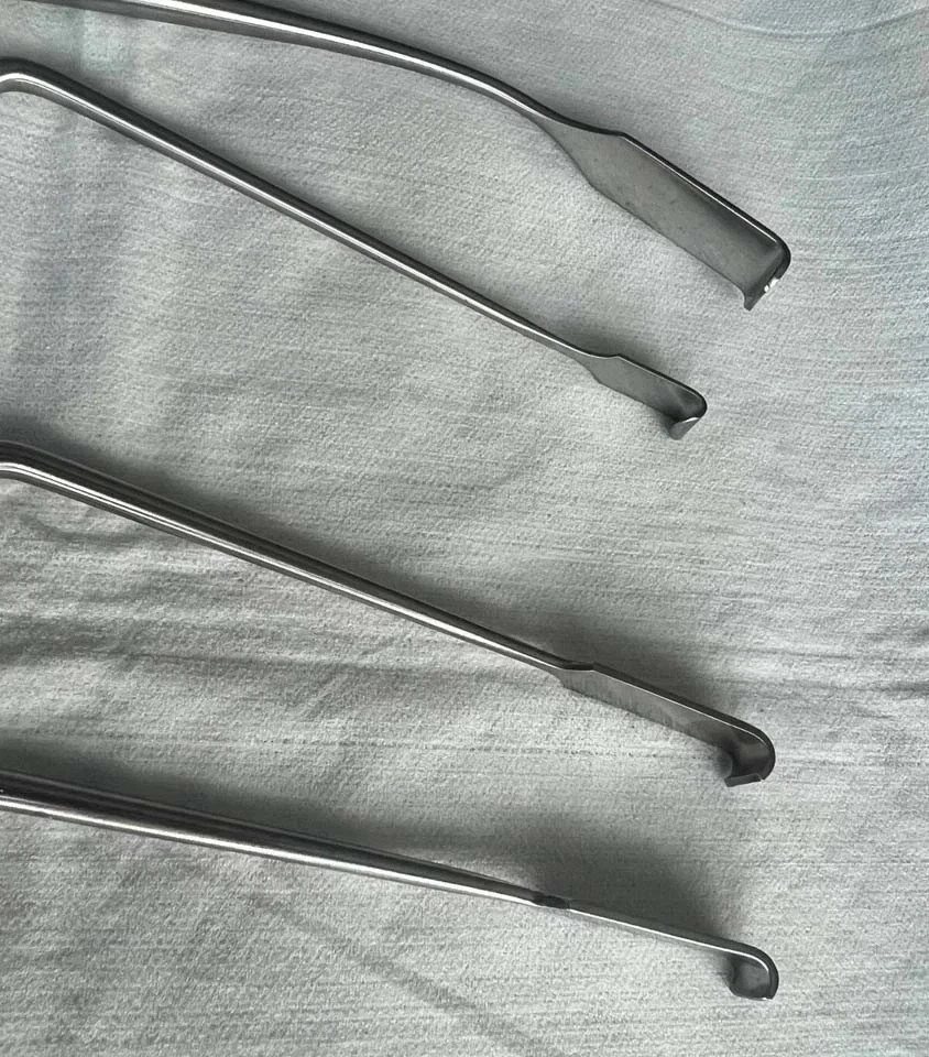 Buxton 74-7600 Scoville Nerve root retractor Neuro Spine Surgery set of 4
