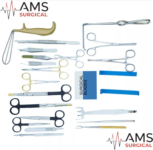 Face Lift Instruments Set of 21Pcs Face Surgery Instruments Facial Surgery Set