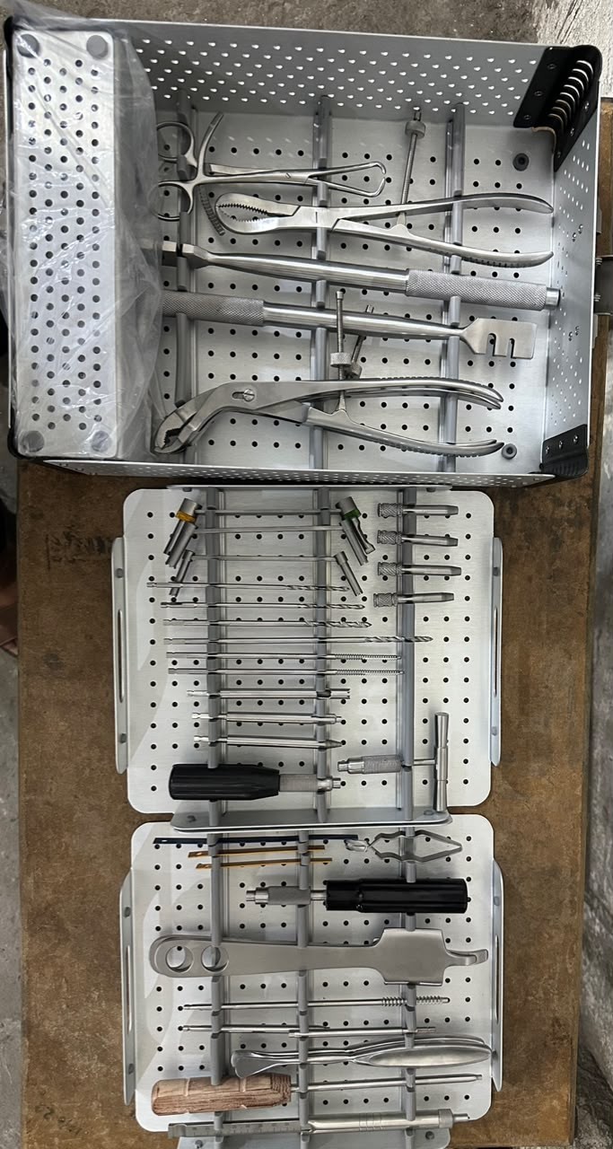 Large Fragment Locking Instrument Set – 4.5/6.5mm Orthopedic Surgical Kit