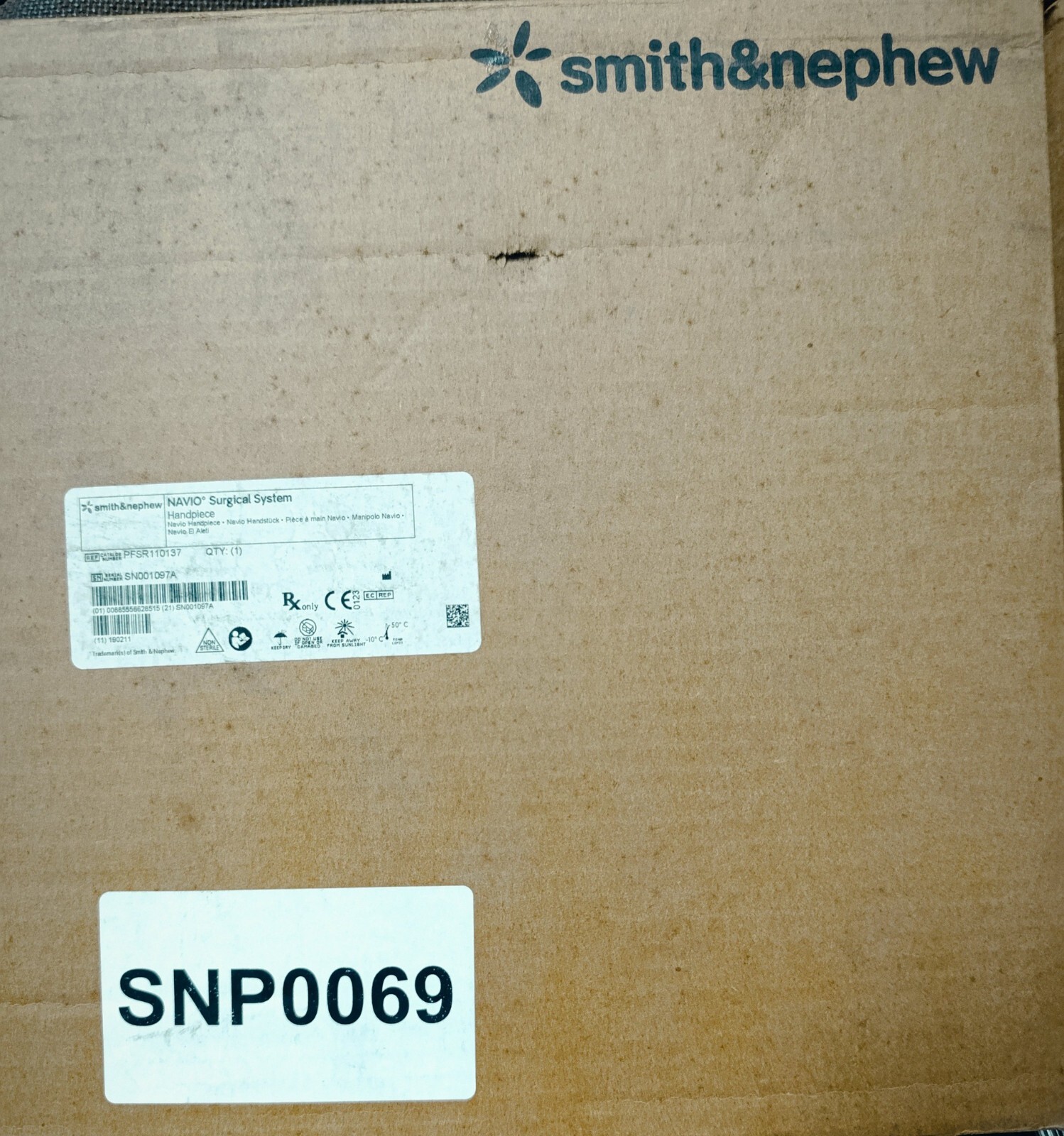 Smith & nephew NAVIO Surgical System Handpiece