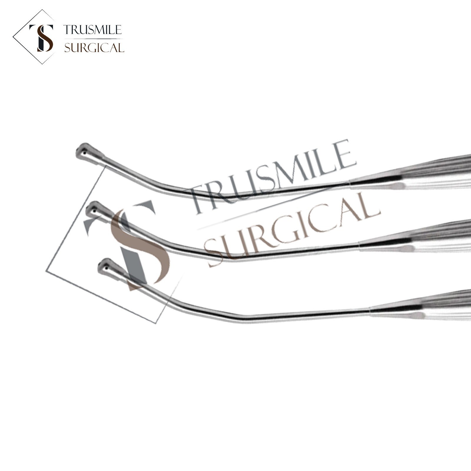3pcs Yankauer Suction Tube Adult 14″ | Reusable Surgical Suction Instruments