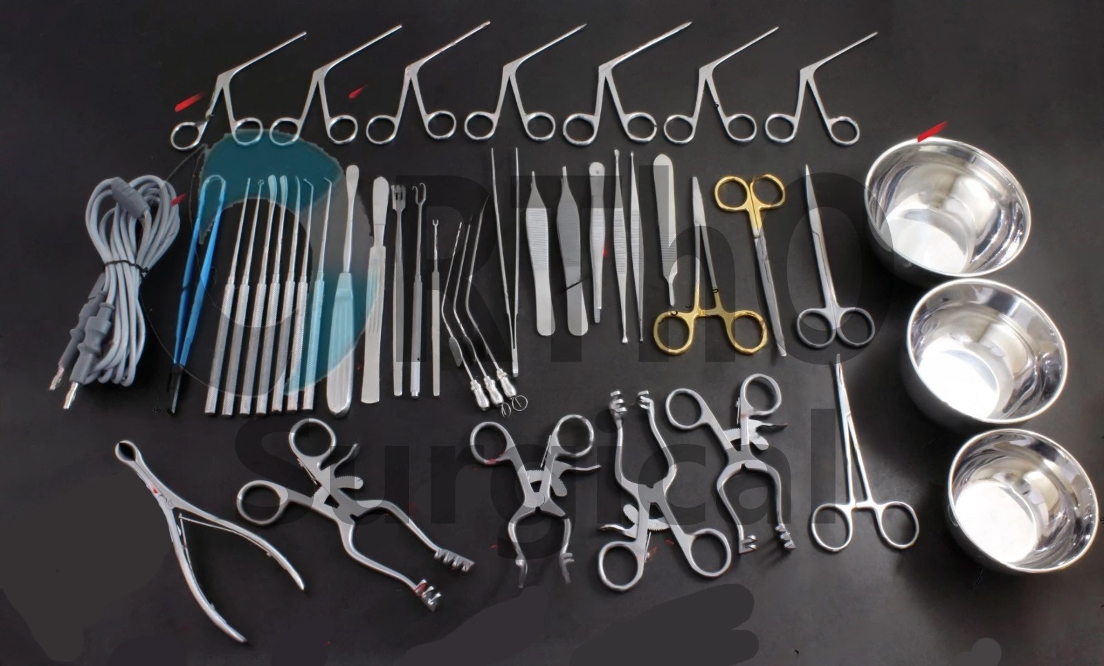 Tympanoplasty Micro Ear Surgery Set of 43 PCs & Surgical ENT Instruments Set