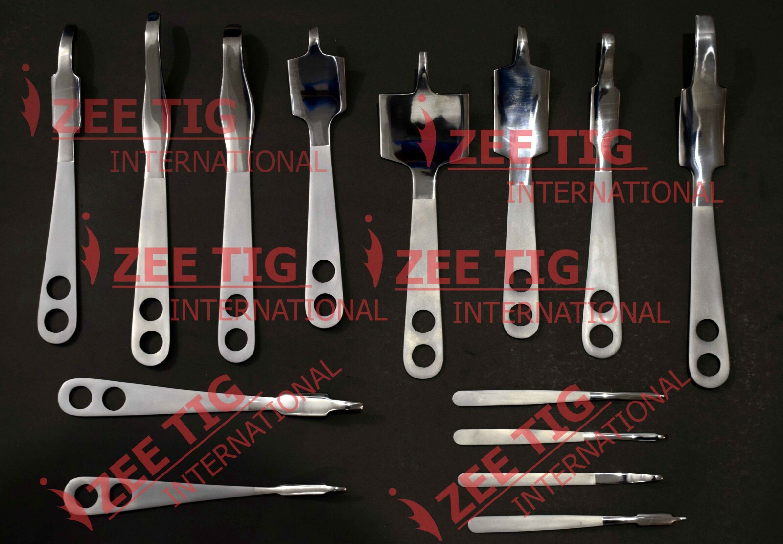 Bone lever set Of 14pcs German Stainless Steel Reuseable