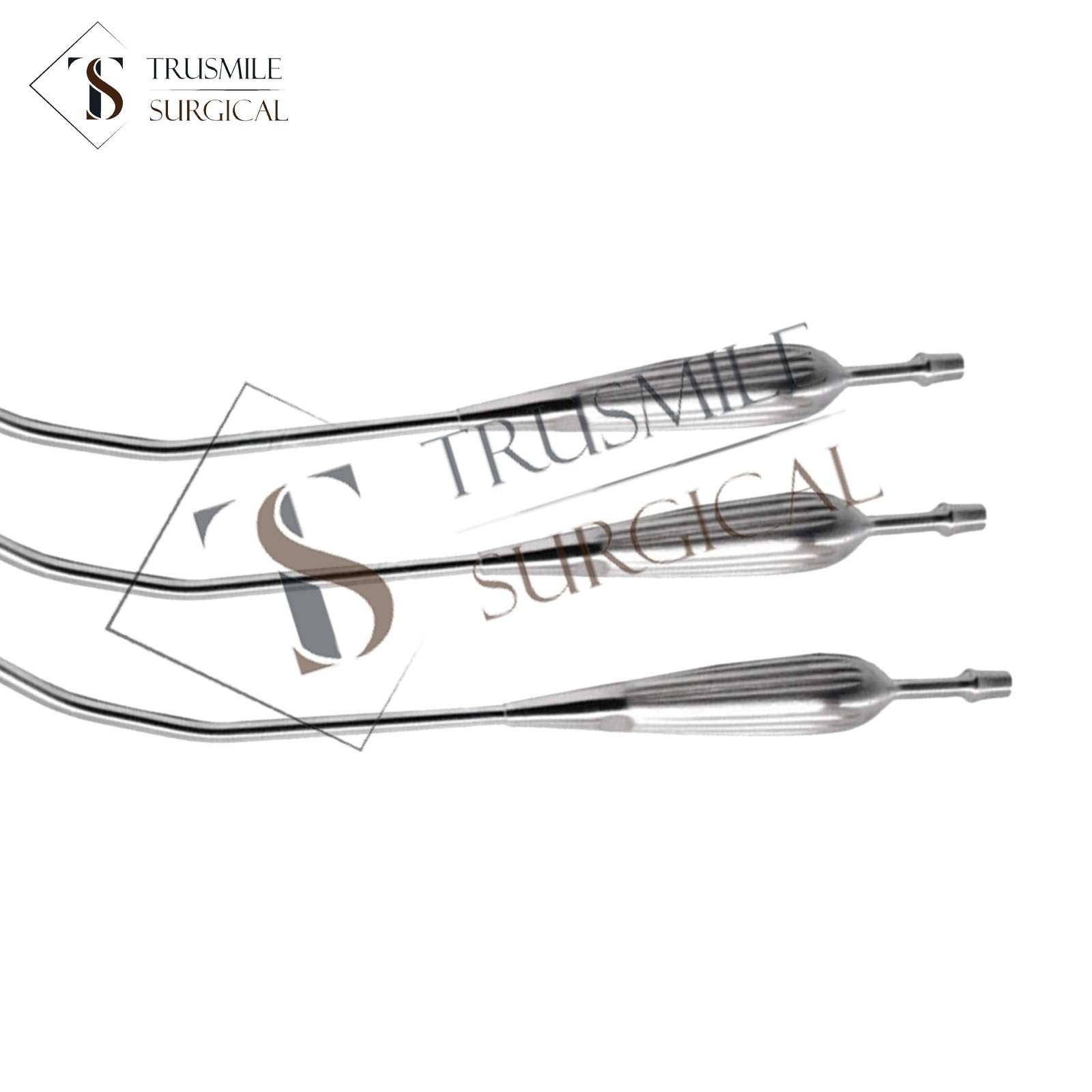 3pcs Yankauer Suction Tube Adult 14″ | Reusable Surgical Suction Instruments