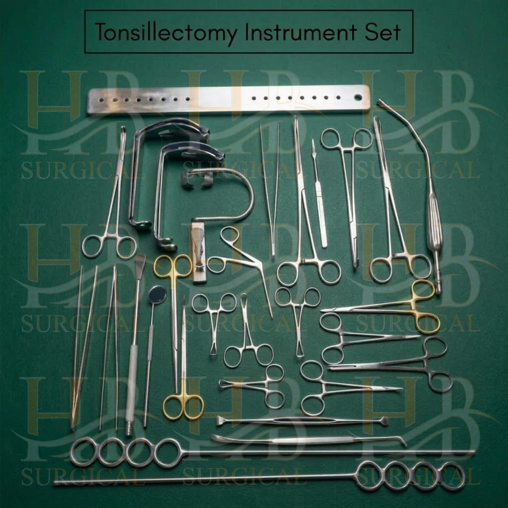 Tonsillectomy and Adenoidectomy 30 pcs kit Surgical Instrument Set