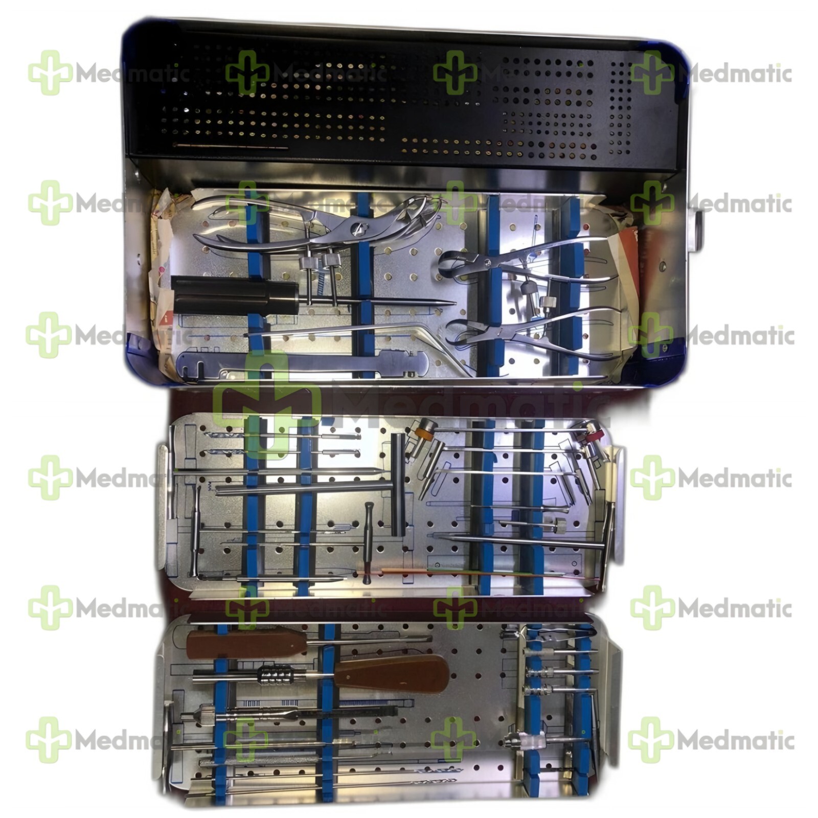 Large Fragment Orthopedic Instruments Set with Sterilization Surgical Box A+