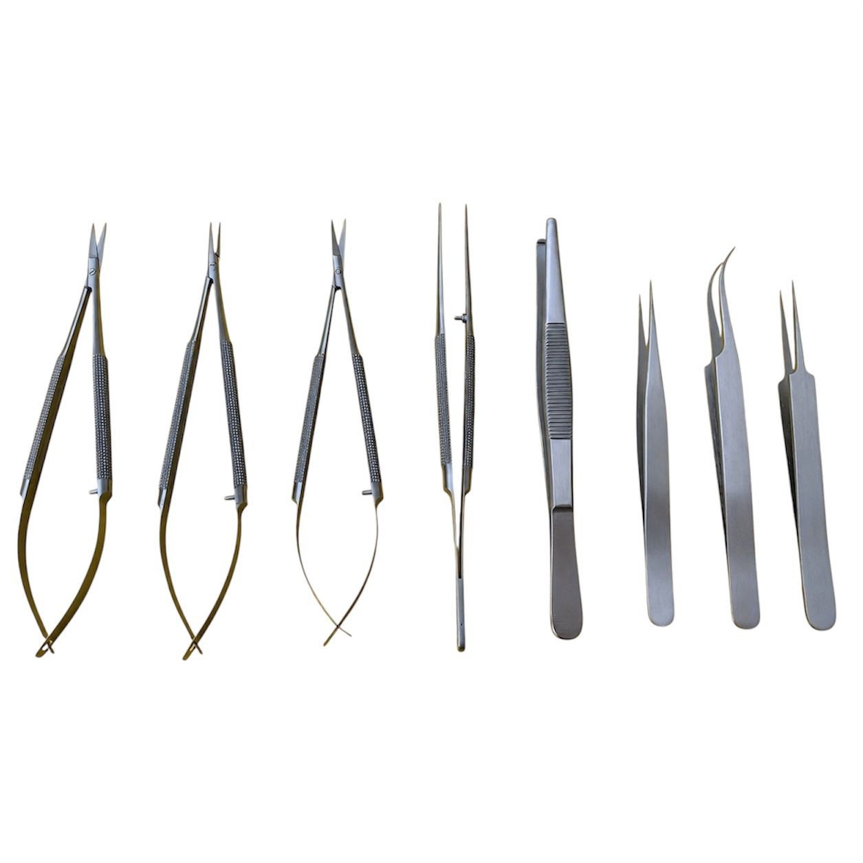 Hand Surgery Basic Set of Micro Surgical Instruments, With case Microsurgery Set