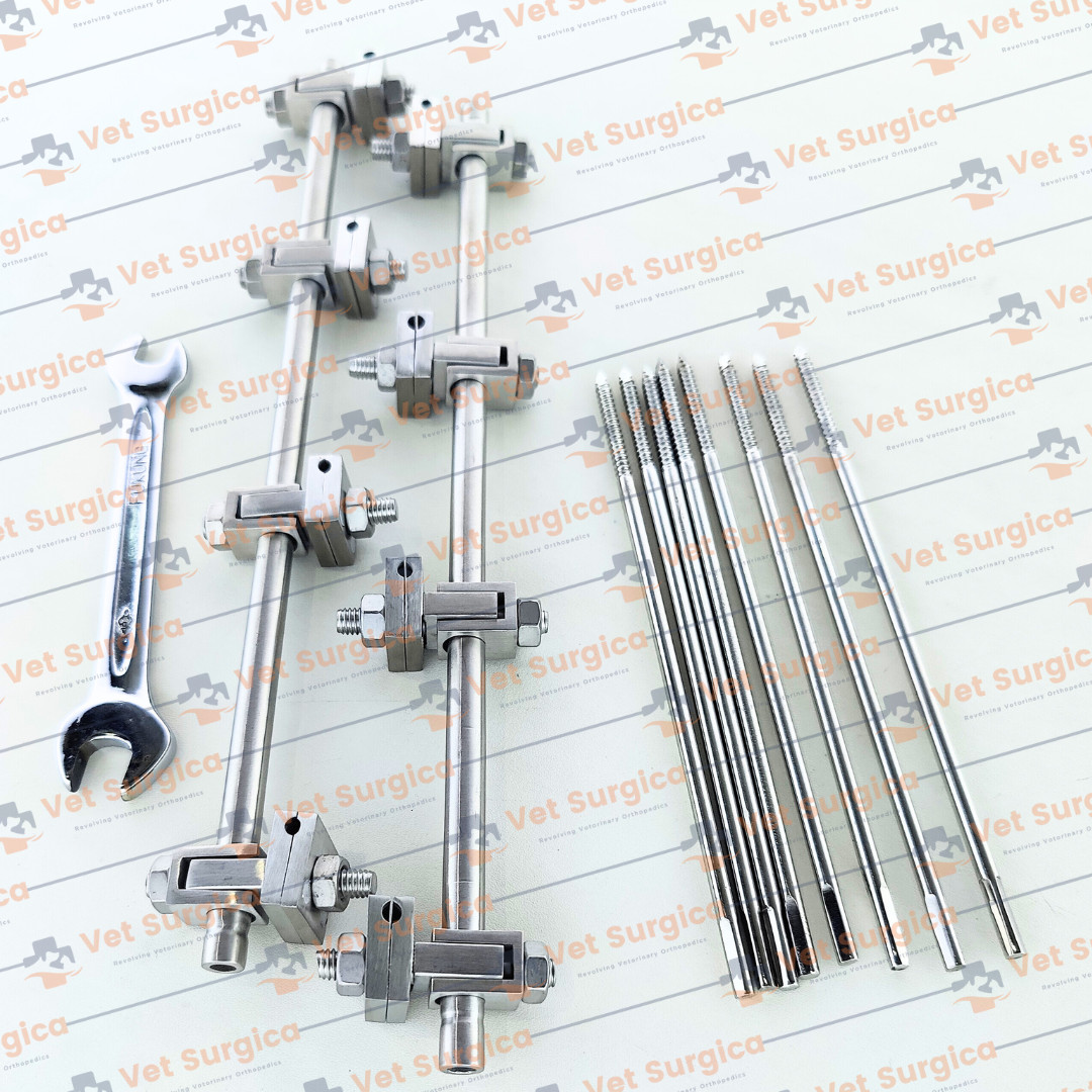 External Fixator A.O 3.5mm Mini Clamps & Pins Surgical Instrument Set