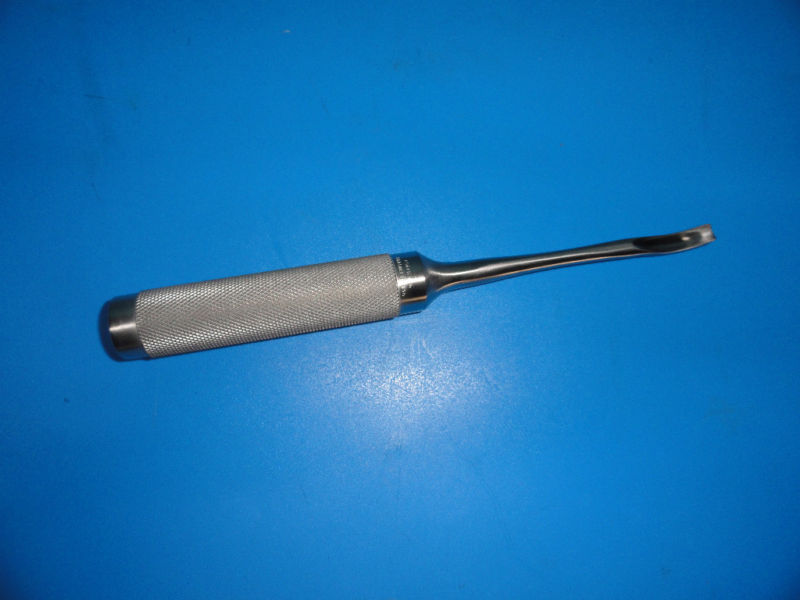 Askin NSN 6515-01-139-8924 Sharp Curve Spinal Gouge | Stainless Steel ~ 2355