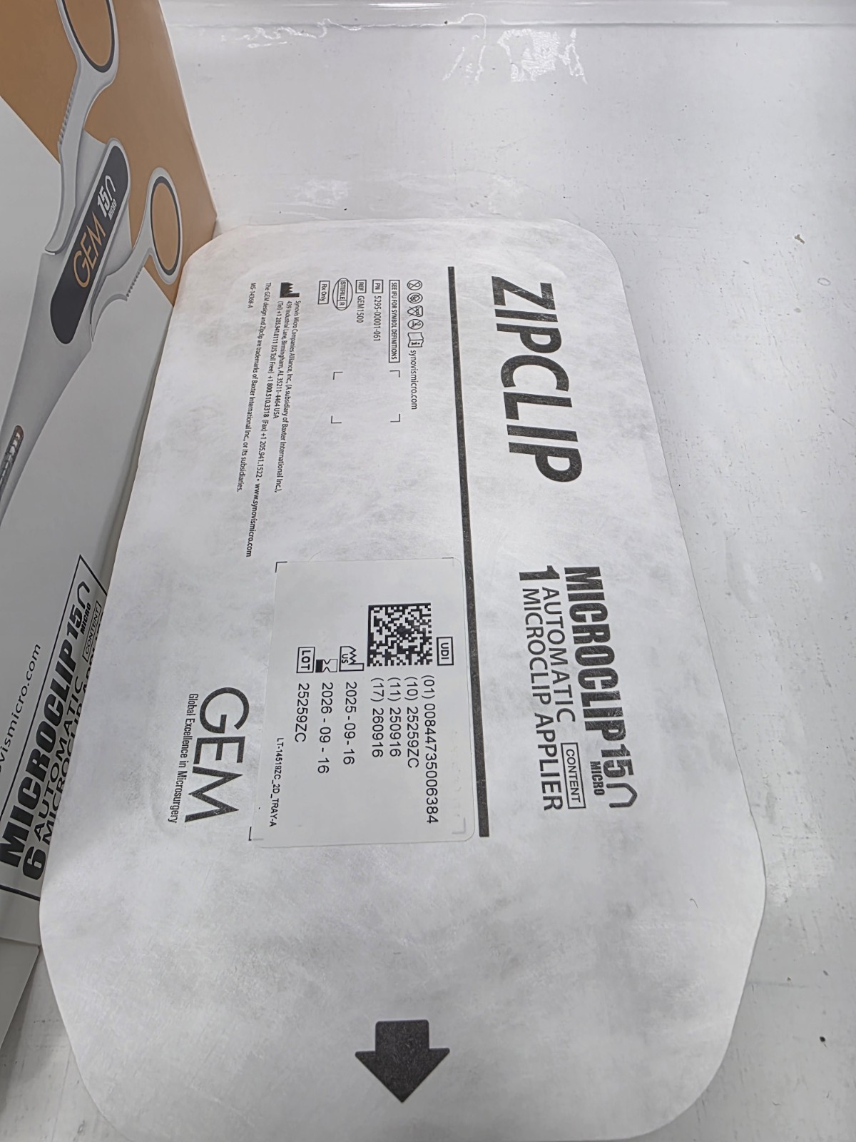 ZIP CLIP Automatic Microclip Applier Exp 09/2026