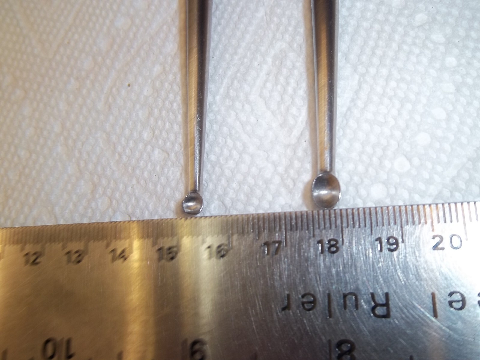 2 Bone Curettes 9in Length (med-14)