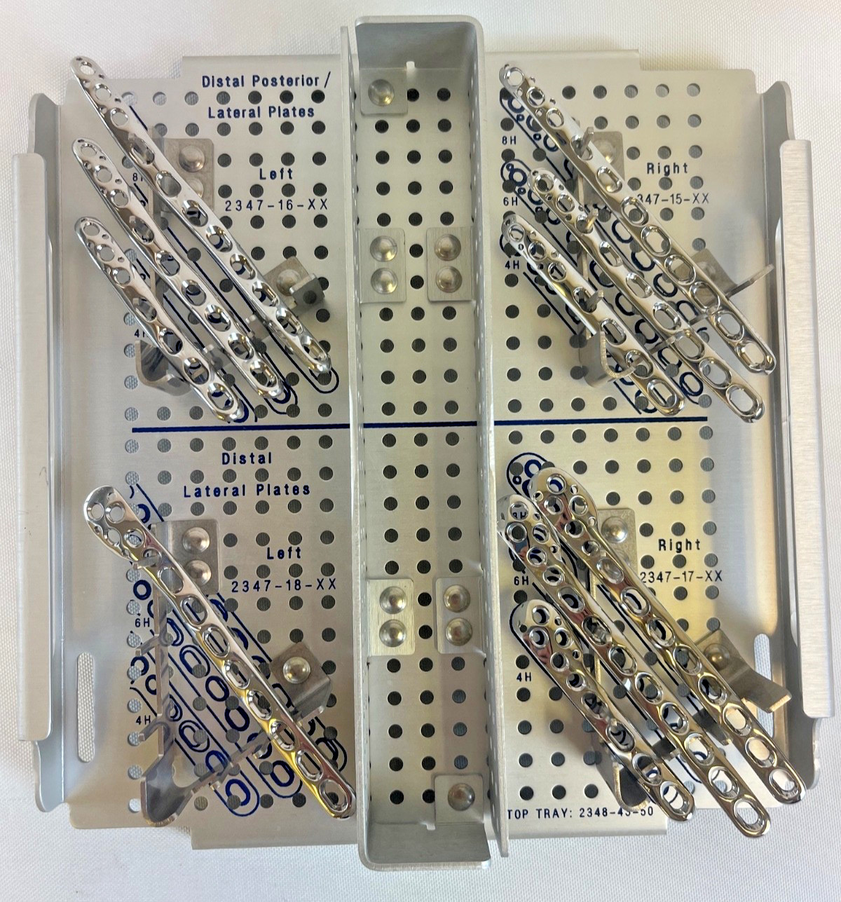 Zimmer 2348-30 Periarticular Instrument Set w/ 2348-40-50 Fibula Set Orthopedics