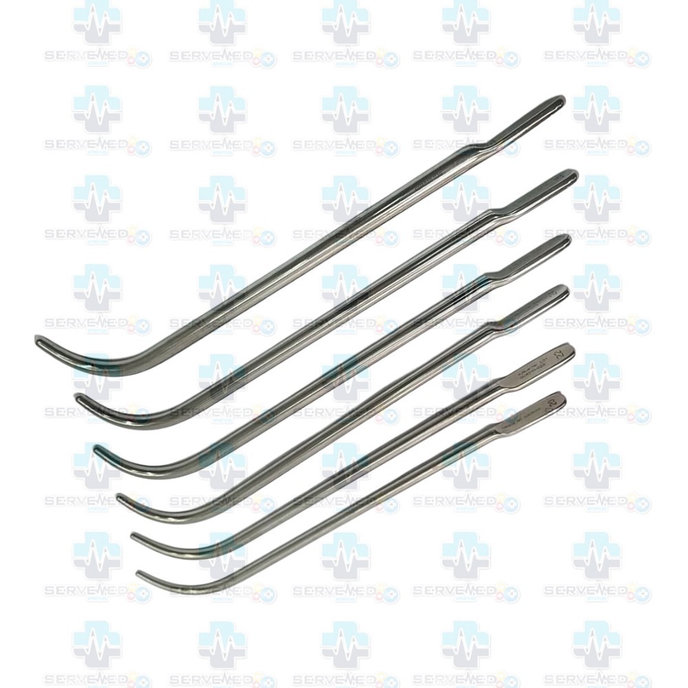 Mueller GU4010 #18-30,34 Uterine Dilator Urethral Sound Van Buren – Set of 8