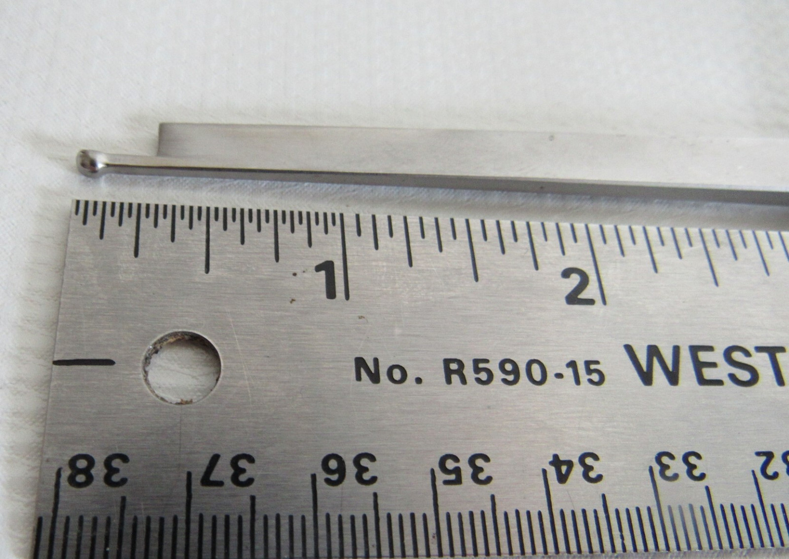 KLS Martin 38-780-00-07 Bauer Straight Osteotome 6mm Tip X 8″ Length Germany