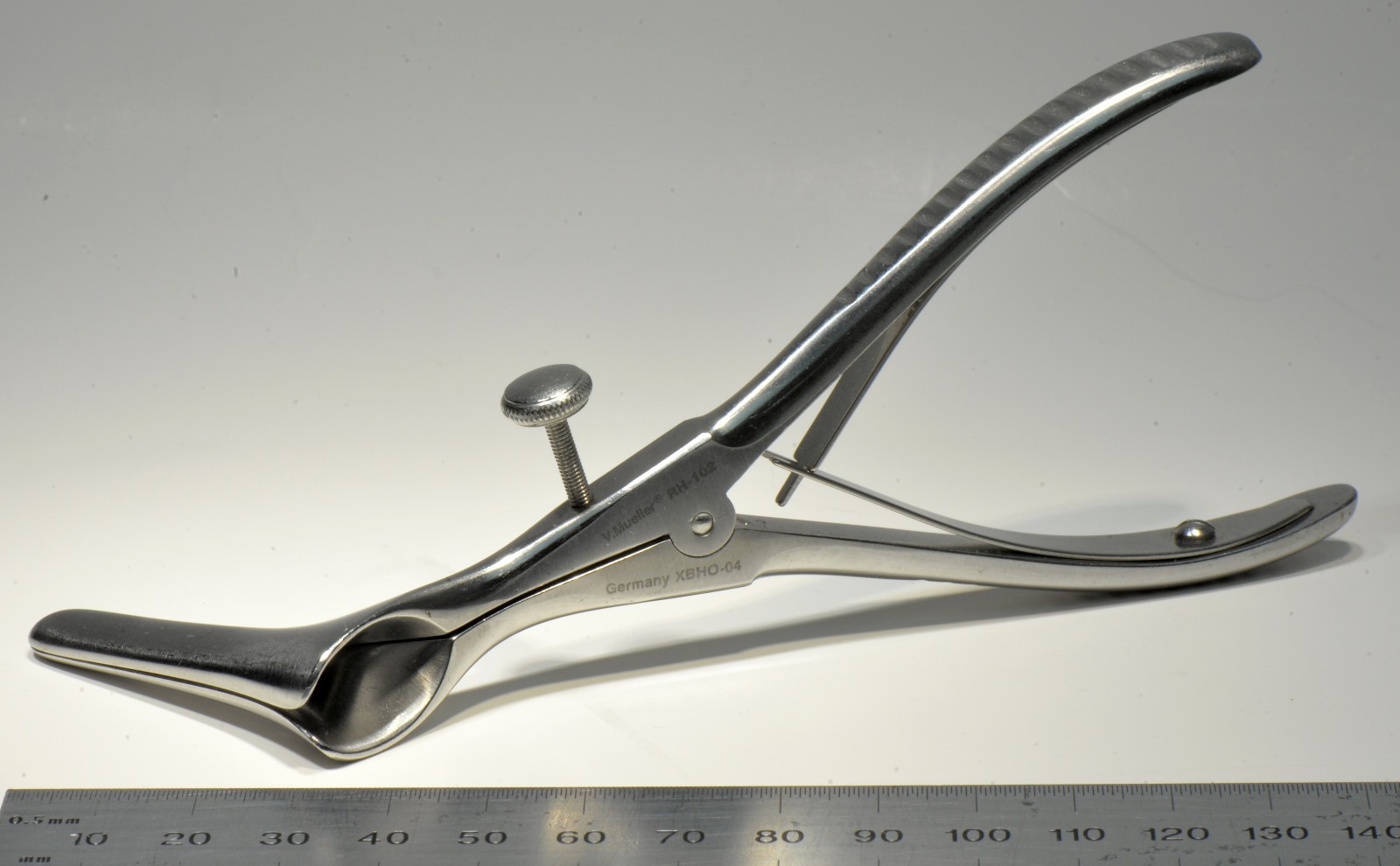 V. Mueller RH102 Killian Nasal Speculum Small 50x8mm Blade 5″ Surgical Stainless