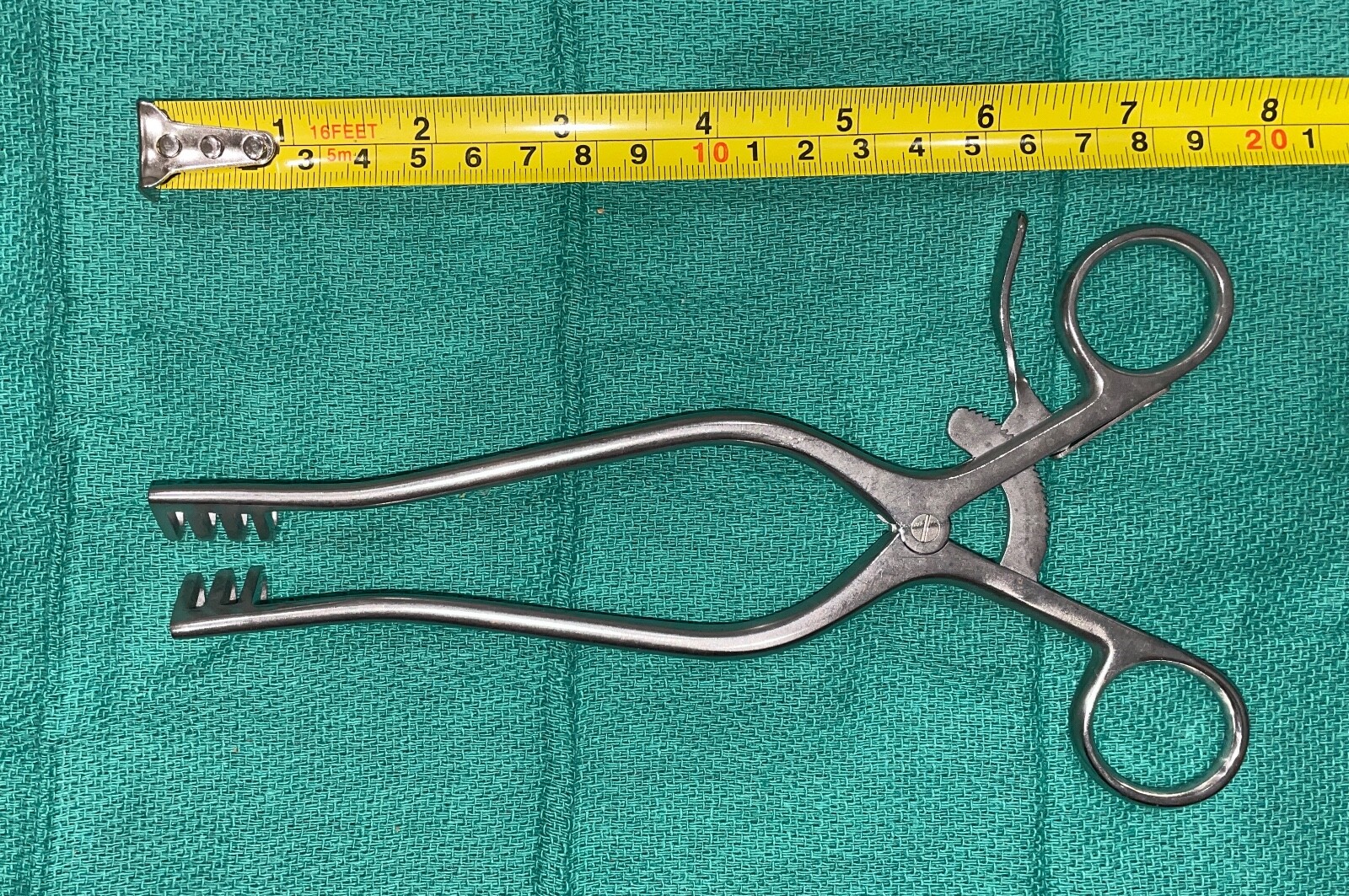 Codman 50-1199 Weitlaner Retractor Blunt Self-retaining 3×4 PRONGS 8″