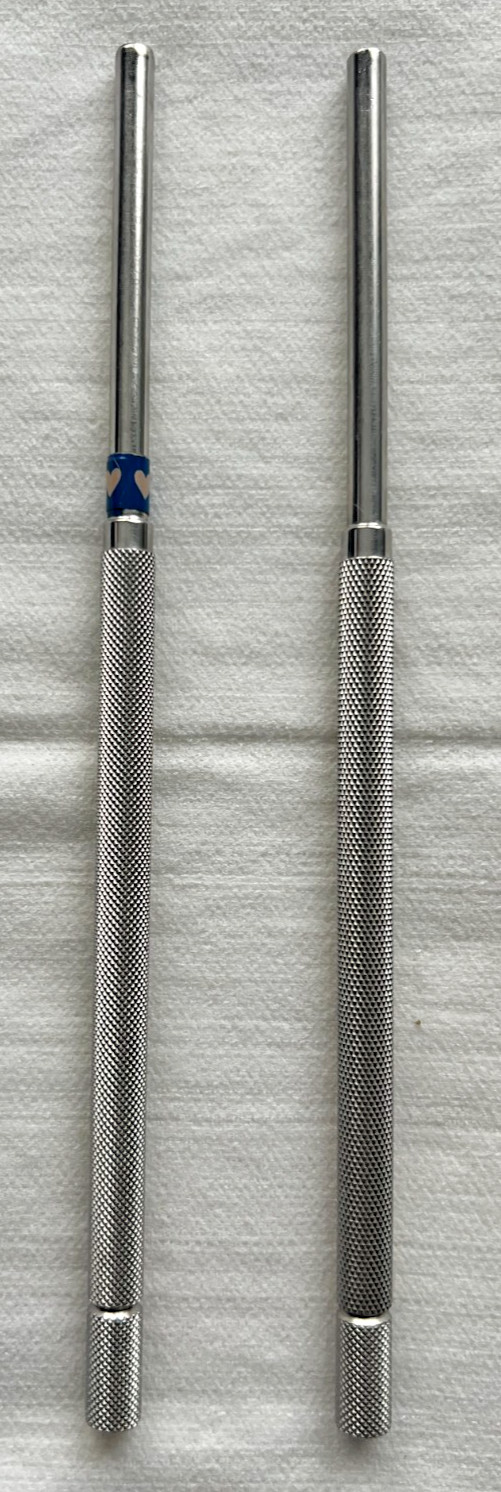 Aesculap BB 048R Scalpel Knife Handle 5-1/2″ Set Of 2 Germany Stainless Steel