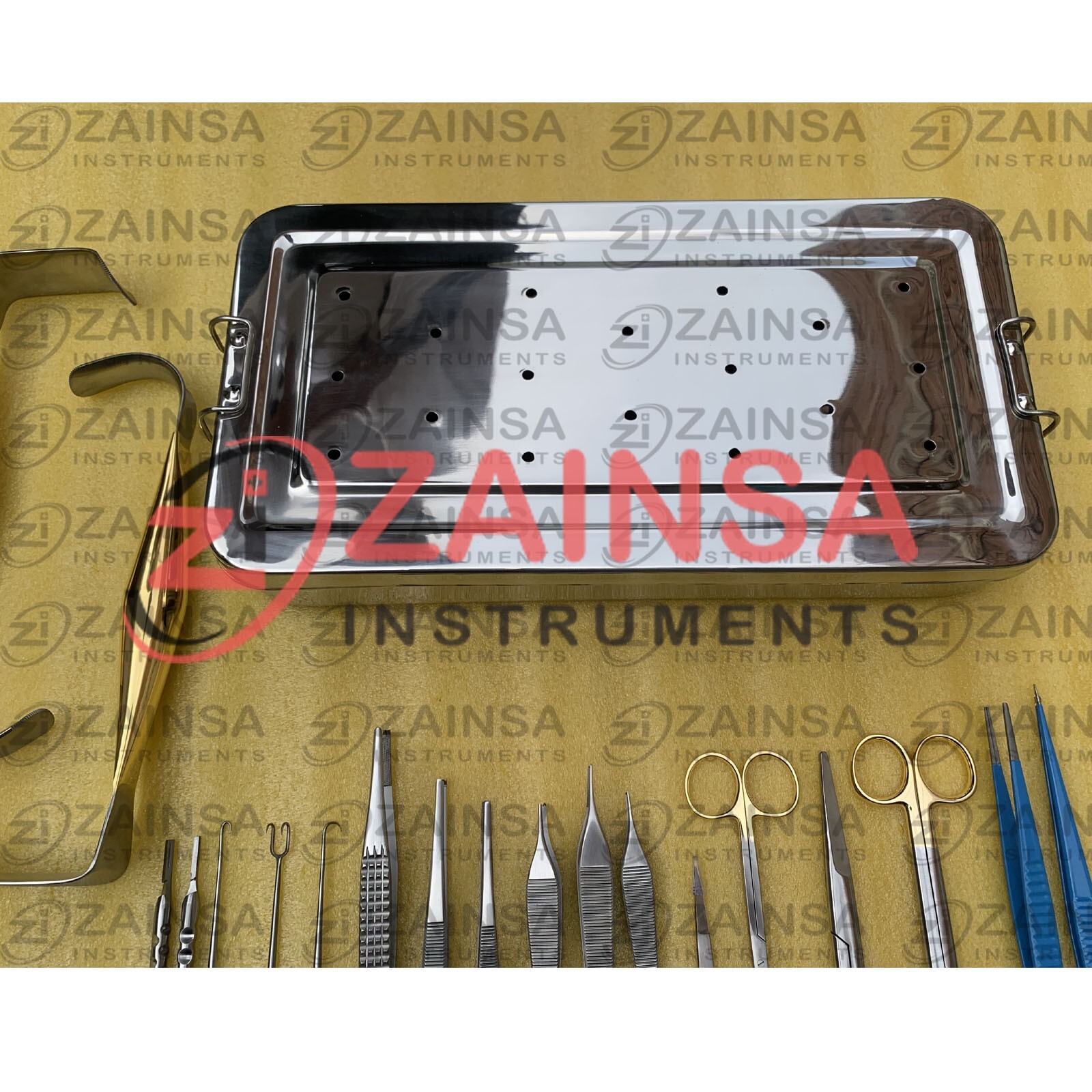 Plastic Surgery Set Surgical German Breast Augmentation Instrument Set Of 40 PCs