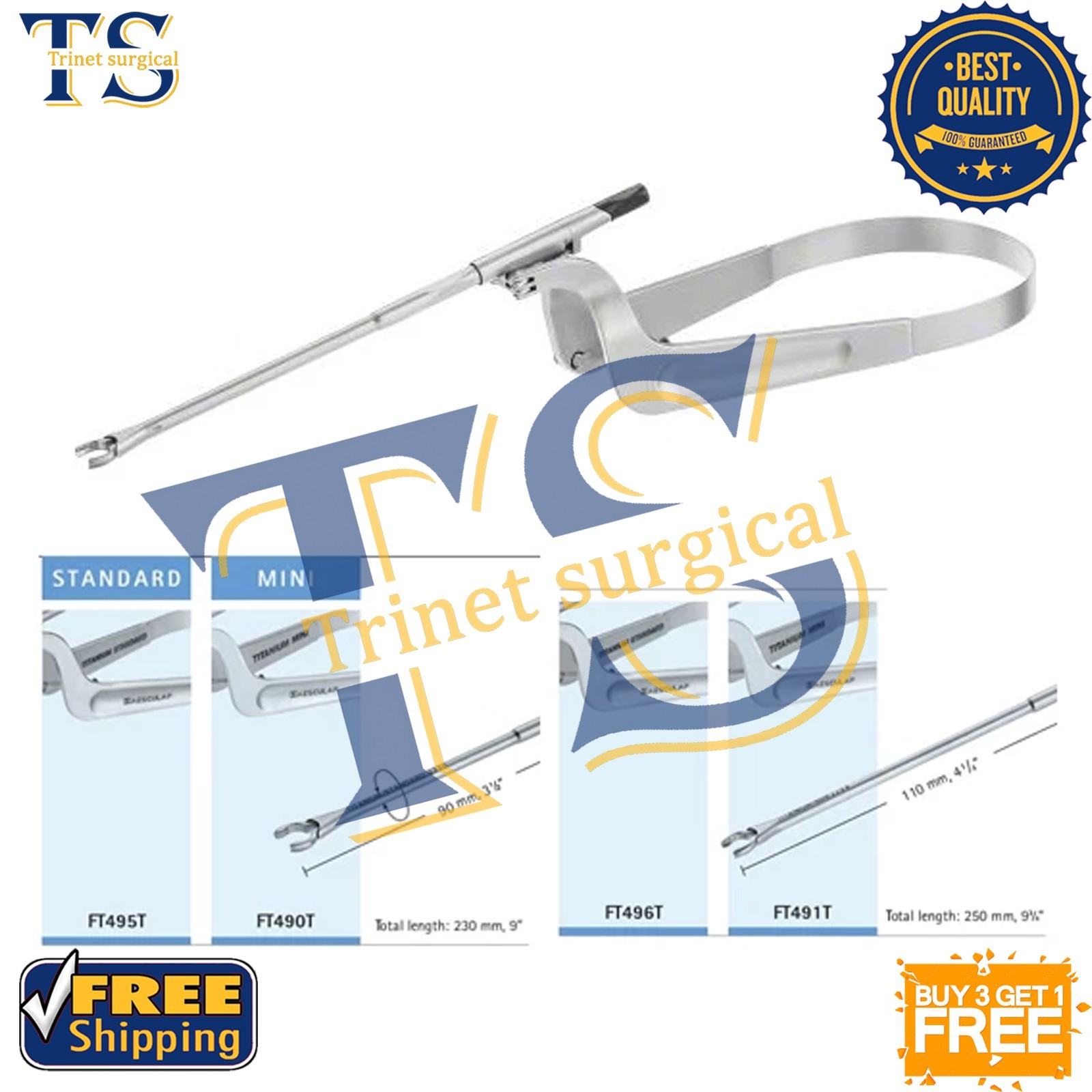 MICRO XS Clips Applier Titanium Clips neurosurgery surgical instruments