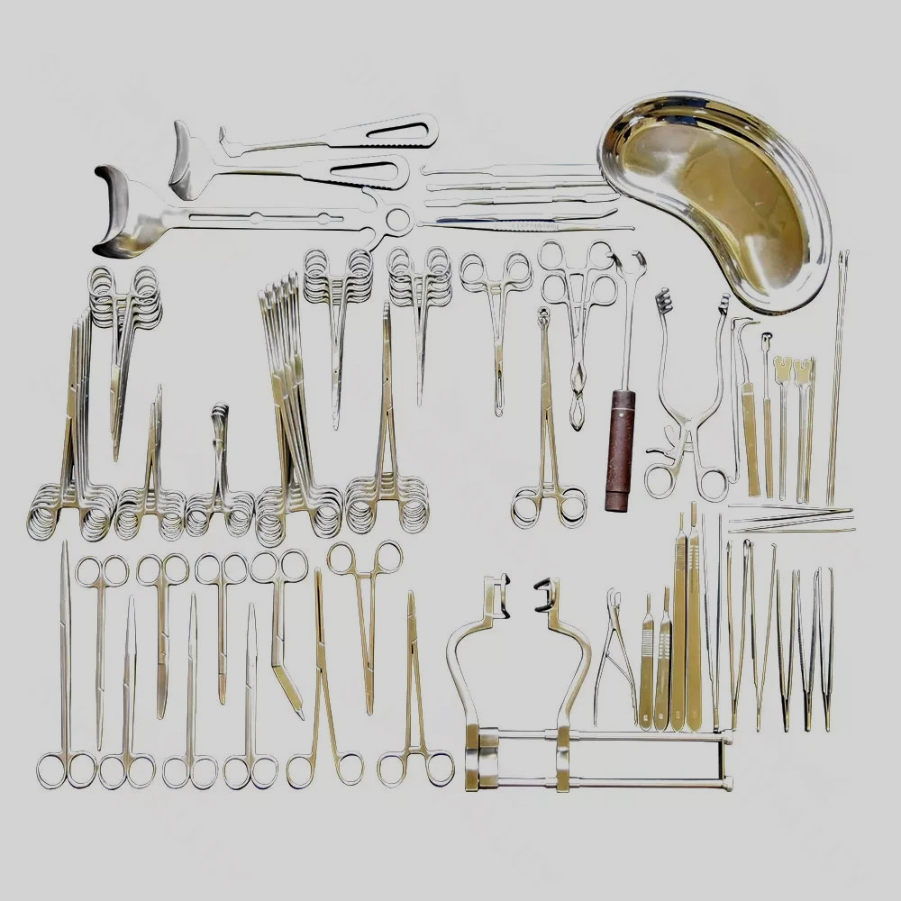 Basic Minor General Surgery Set Of 100 Pieces Of Surgical Instruments