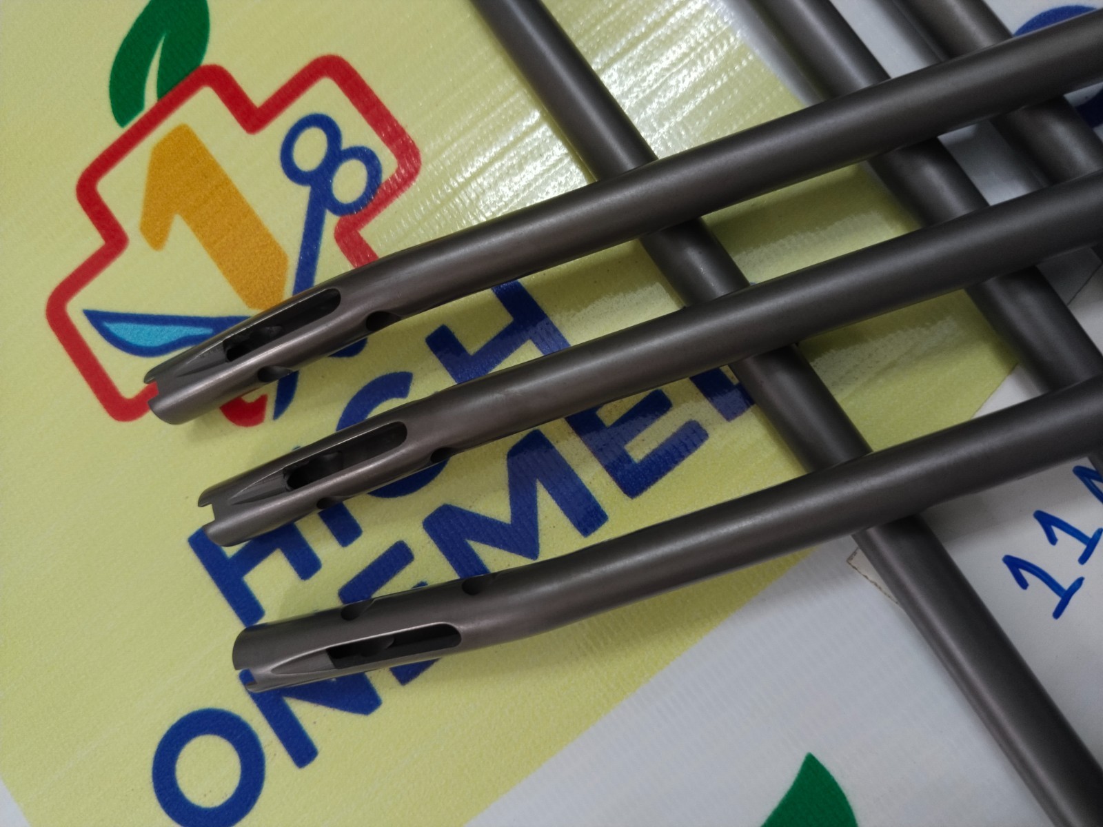 Expert Tibia Nails Dia: 11MM Length:285/300/315/330/345/360/375MM Titanium 7 Pcs