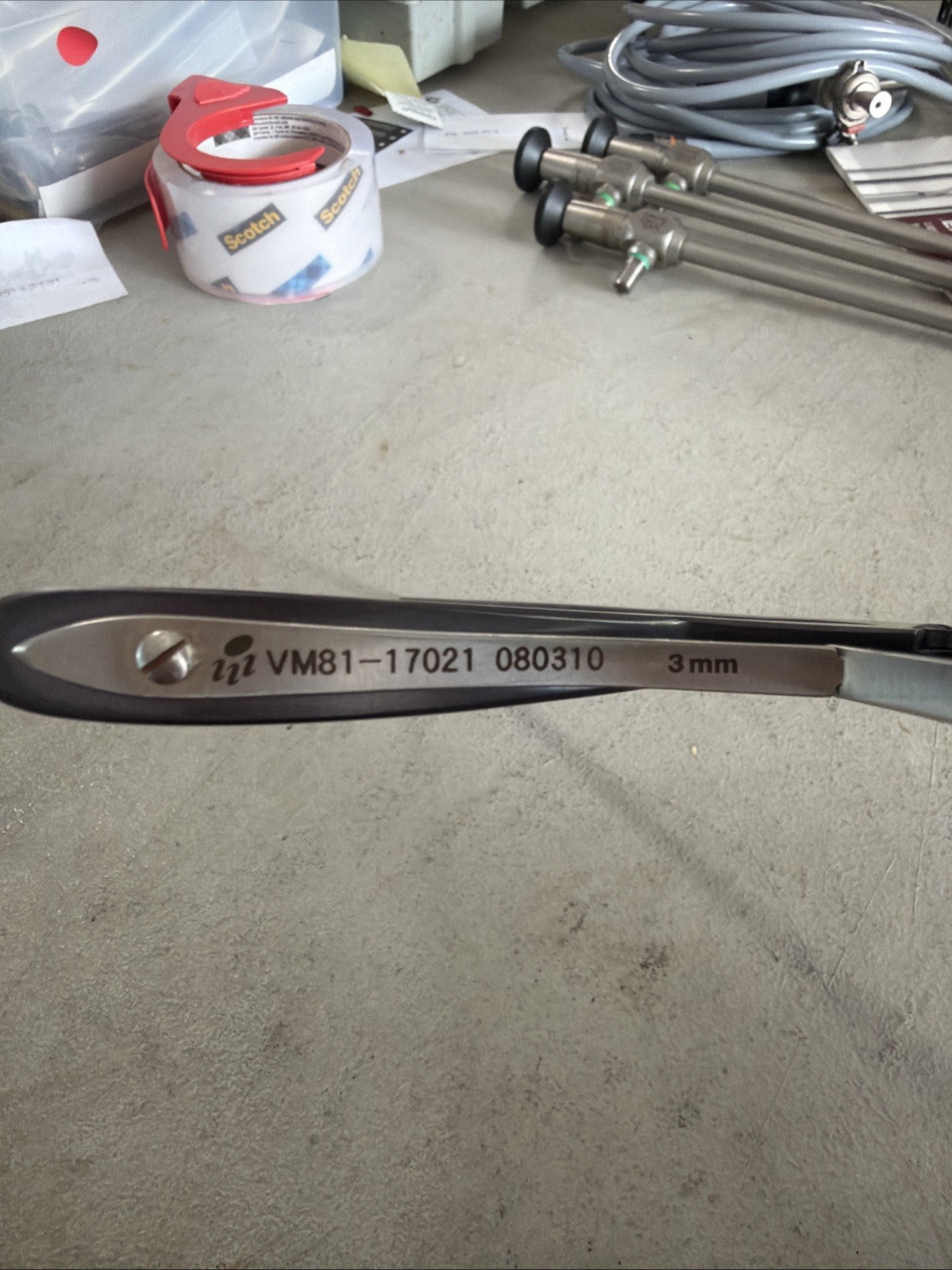 V. Mueller VM81-1102 3mm Kerrison Rongeur Surgical Spine Neurosurgery Instrument