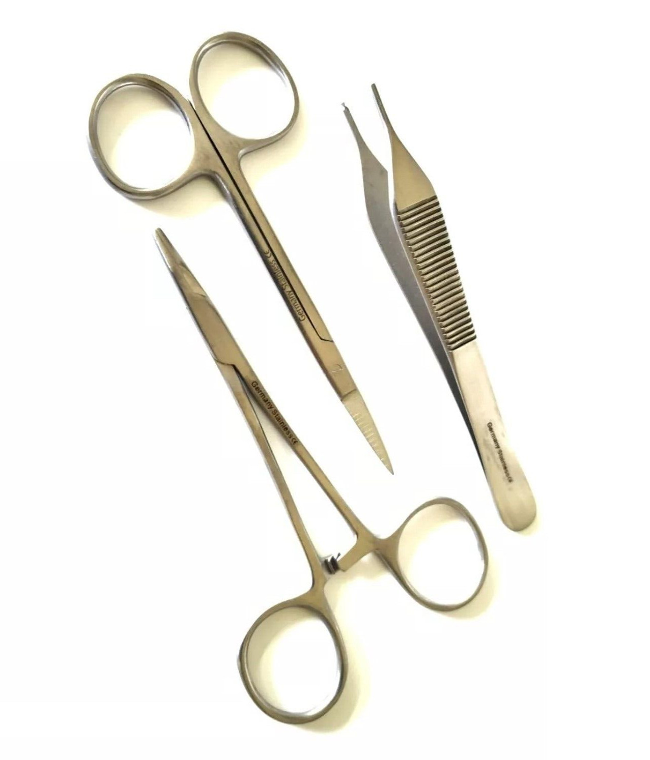 Classic Suture Removal 3pcs Kit German Stainless Steel CE Surgical Instruments