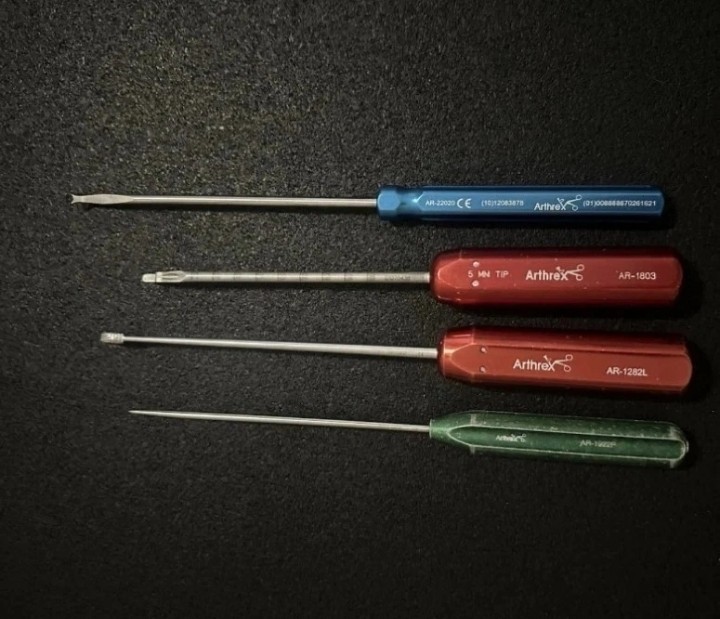 Arthrex Rasp, Drill Guide, Punch Set of 4 pcs