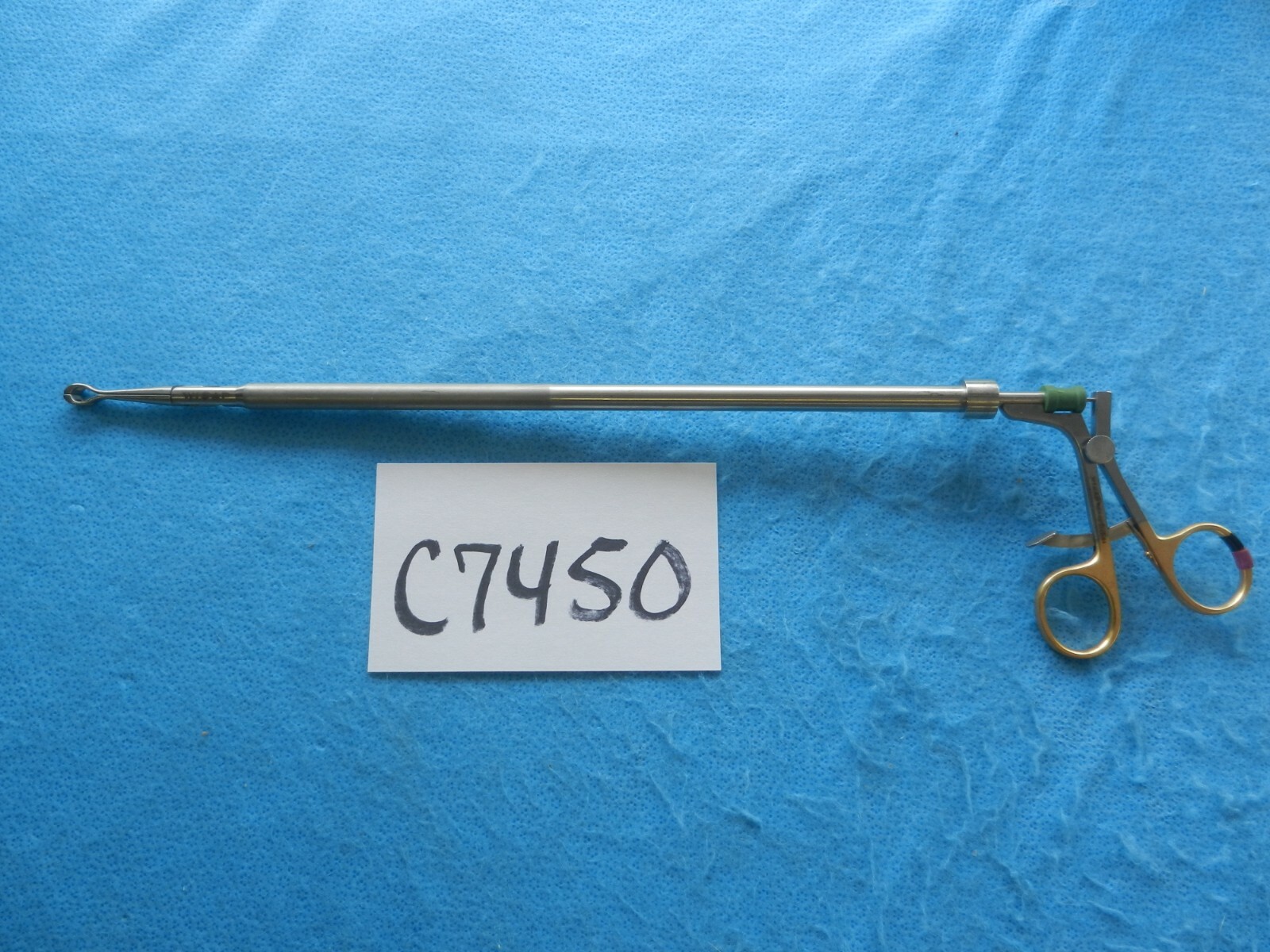 Wisap Surgical Laparoscopic 10mm 33cm Babcock Grasping Forceps 7970-B4