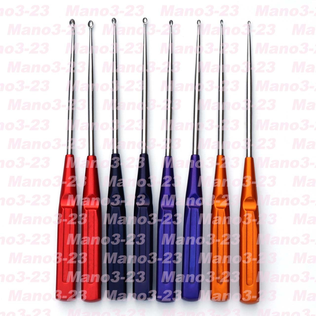 American Rainbow Cervical Curettes Orthopedic Spine Instruments