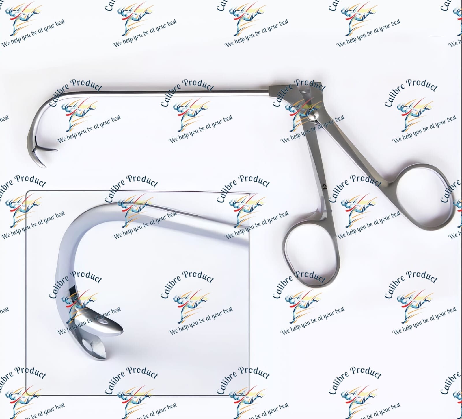 Sinus Nasal Grasping Forceps Curved Downward Rhinoscopy Forceps ENT Fess