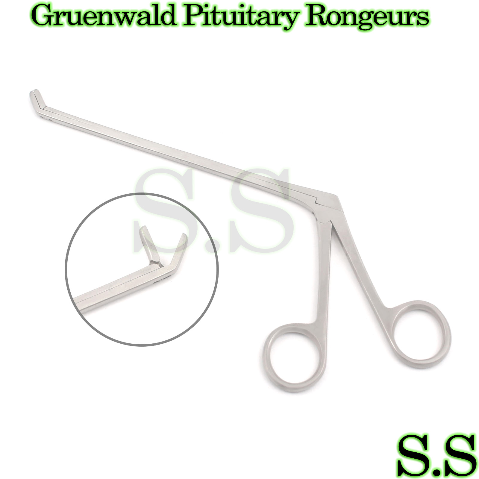 LOVE GRUENWALD Pituitary Rongeurs 7″ Up Angled Neuro Surgical Instruments