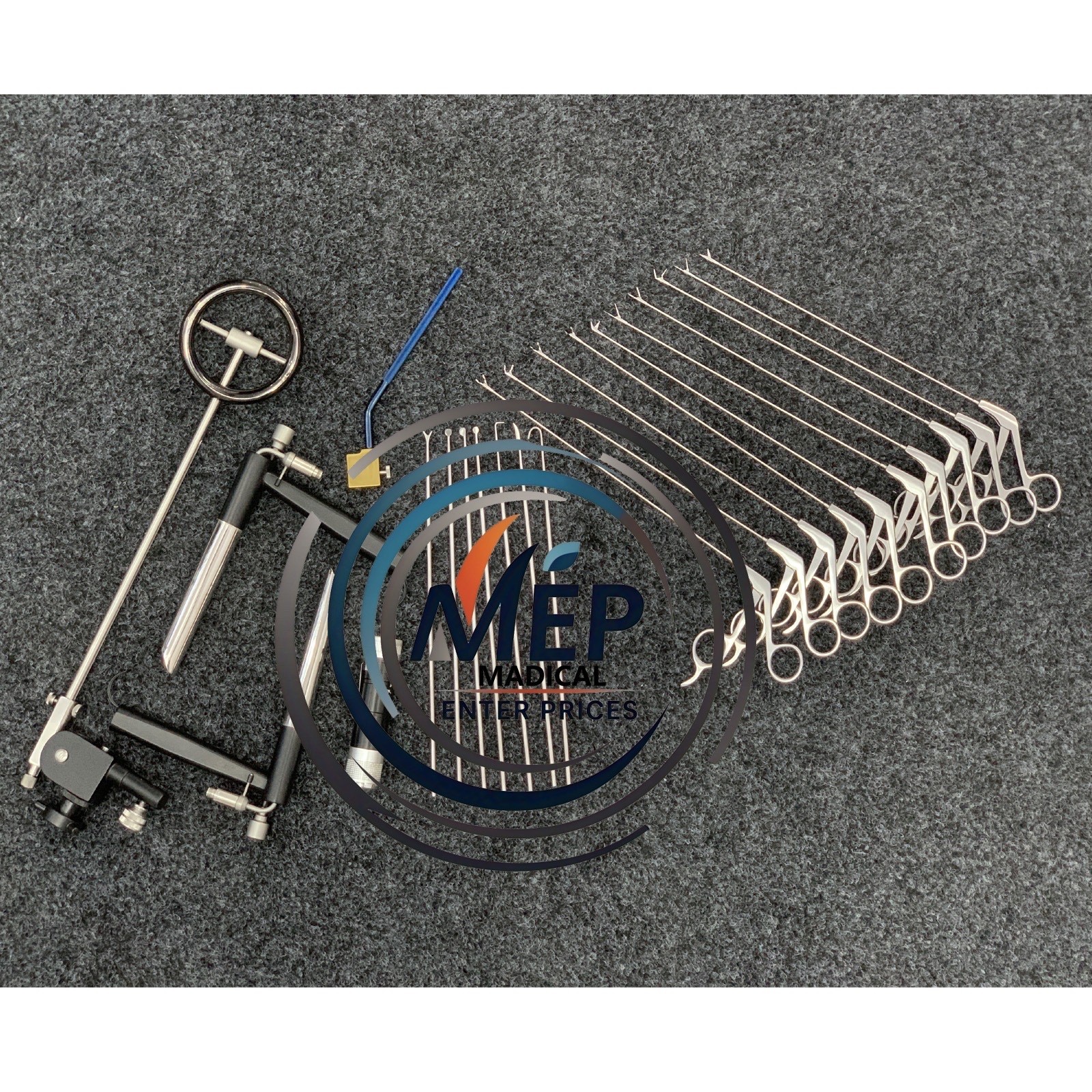 Pedestal Laryngoscope Set of Micro Laryngeal Surgery ENT Instrument Endoscopic