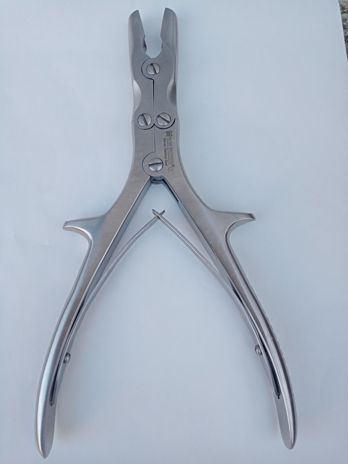 Stille-Luer Bone Rongeur Double Action 8.75″ Curved German Grade
